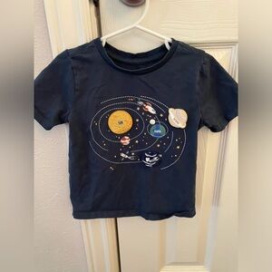 Kids interactive solar system Shirt novogratz